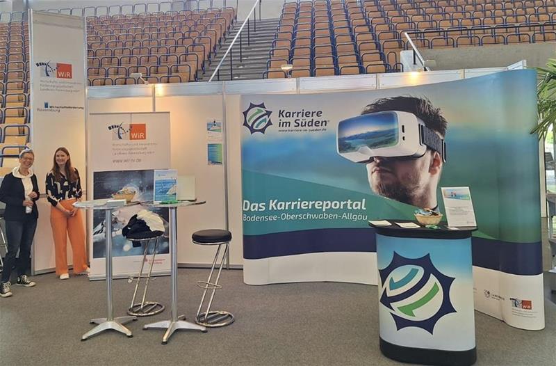 KARRIEREMESSE 2025 - Mareile Halbauer und Simone Wiegel