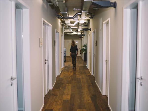 Flur im Coworking kup. Ravensburg