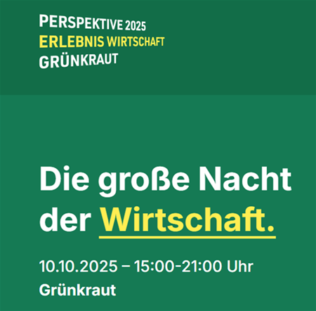 Info-Stand auf der Perspektive Erlebnis Wirtschaft in Grünkraut